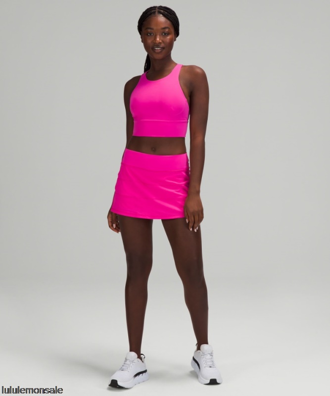 Lululemon Damen DELULU385 | Lululemon Deutschland Sonic Pink Pace Rival Mittelhoher Rock